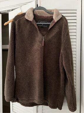 True Grit Sherpa Quarter-Zip Pullover